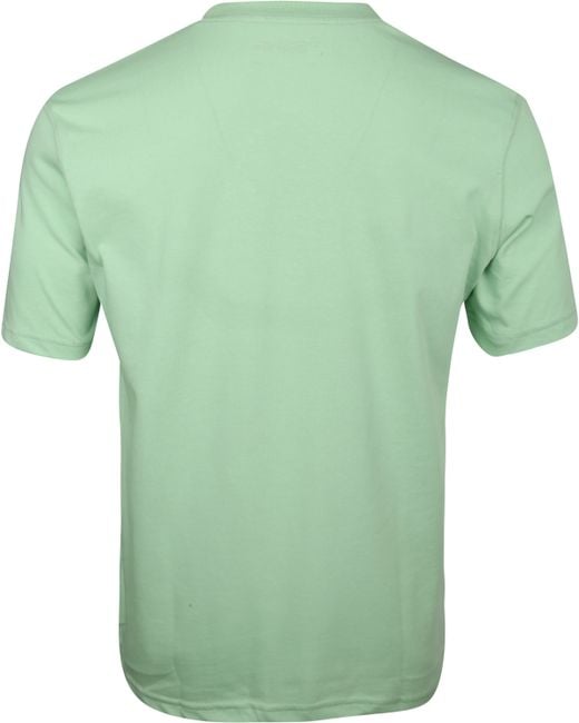 mint green lacoste shirt