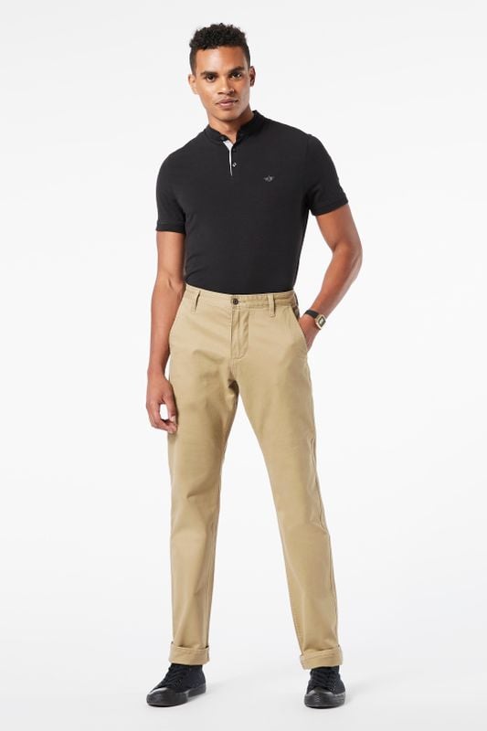 Trousers DOCKERS Khaki size 32 UK - US in Cotton - 34448567