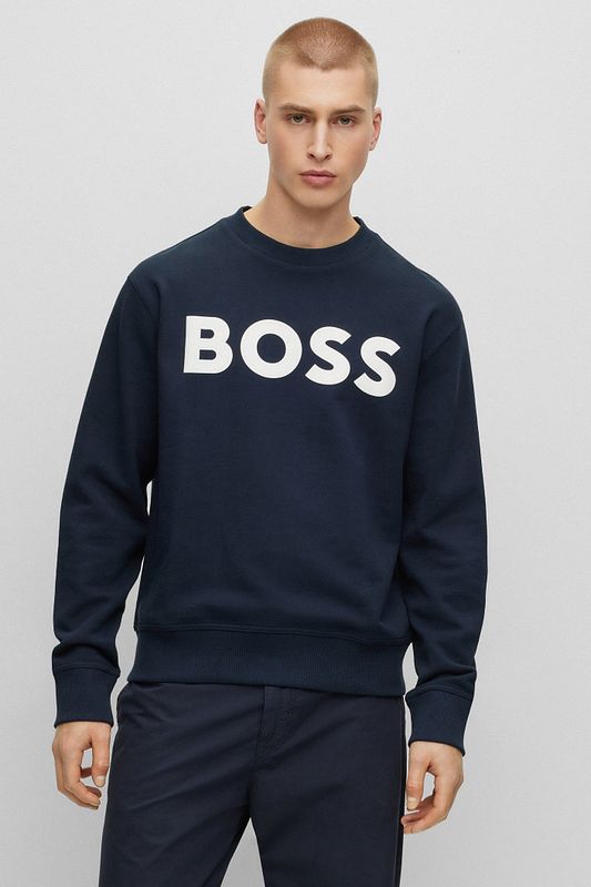 Navy blue clearance hugo boss hoodie