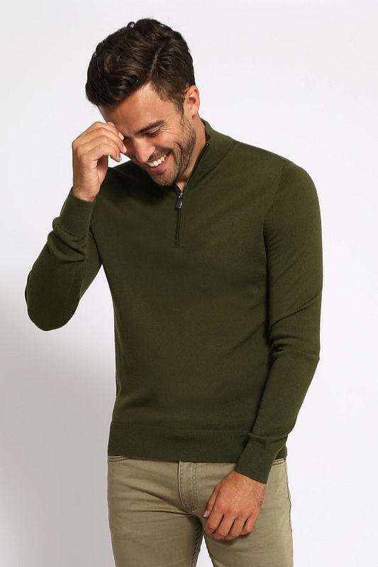 Olive green 2025 quarter zip