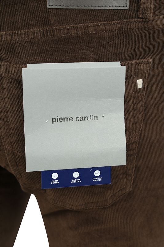 Pierre Cardin Trousers Lyon Future Flex Corduroy Braun C3 34540.3006 ...