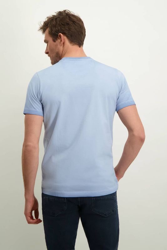 State Of Art T-Shirt Print Blauw