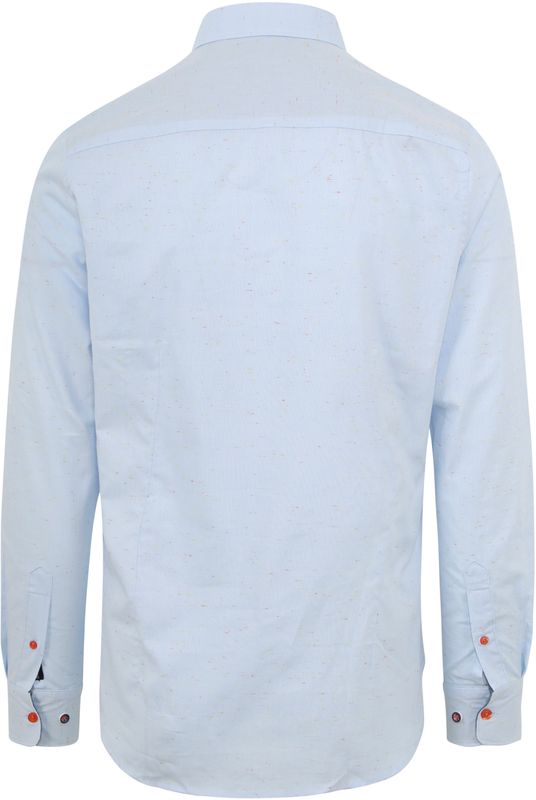 NZA Overhemd Roor Lichtblauw Melange