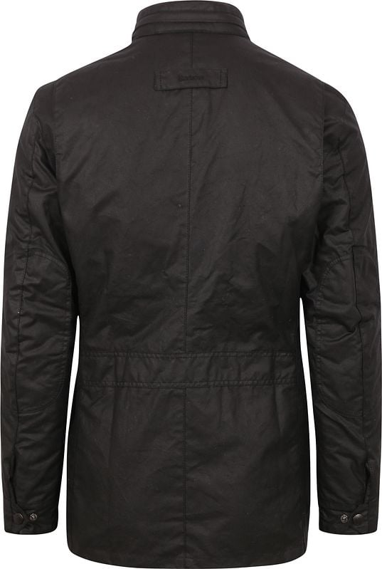 Mens black barbour clearance jacket