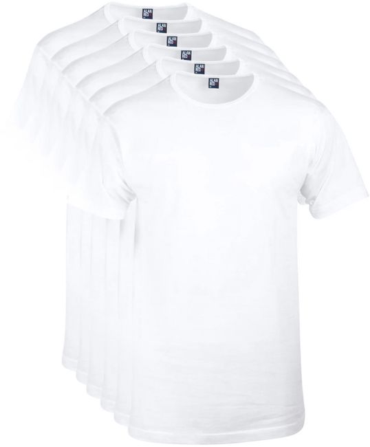 zuigen het spoor bord Alan Red Special Offer O-Neck T-shirts White 6-Pack 6672/3P/01 Derby  T-shirt White