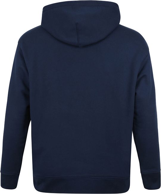 donker blauw hoodie