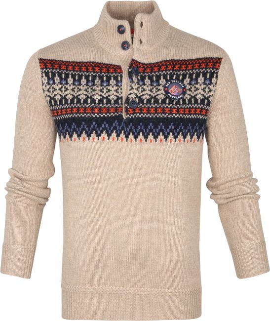 Macarthur Mocker Sweater Beige order |