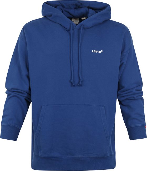 blue levi hoodie