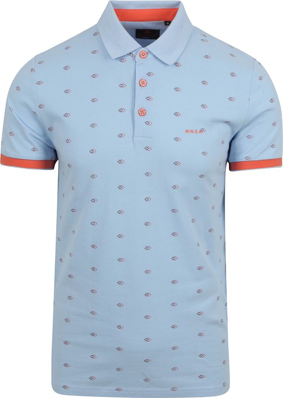 NZA Polo Shirt Pirongia Light Blue 24BN115 1673 order online