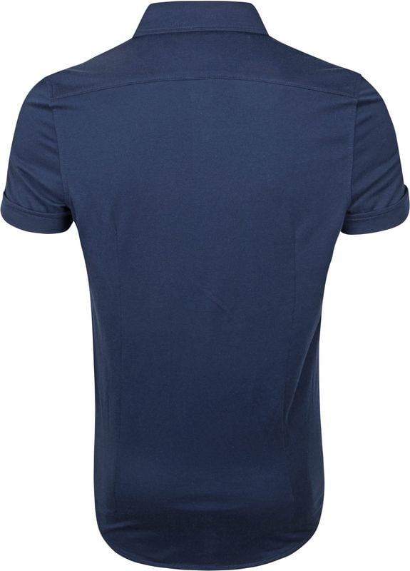 Suitable Prestige Earl Short Sleeve Shirt Navy