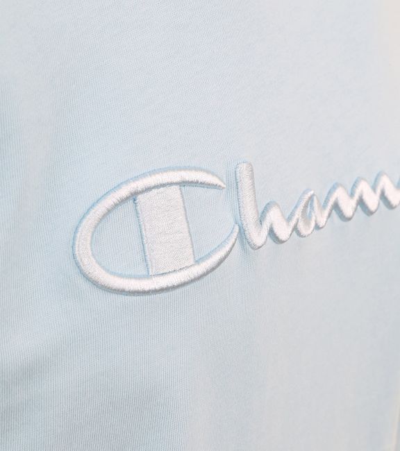 CHAMPION T-shirt 216668 Brooklyn - Light blue price online