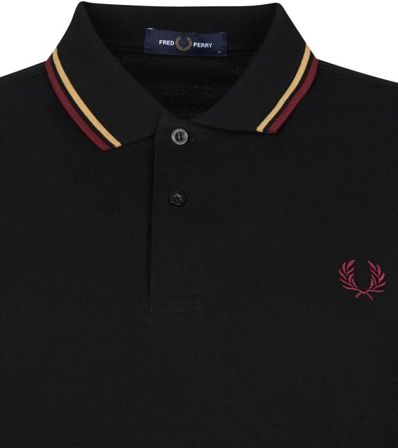 Likeur droogte Zee Fred Perry Polo Shirt M3600 Black Purple order online | M3600-N04 |  Suitable Slovakia
