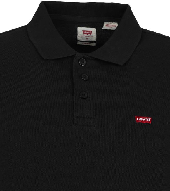 Levi's Pique Polo Shirt Black order online | 35883-0007 | Suitable Norway