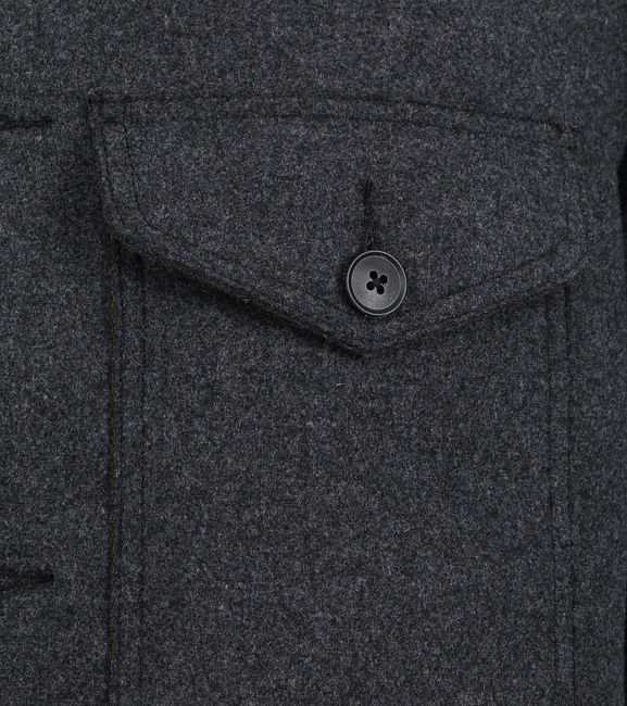 hugo boss overshirt grey