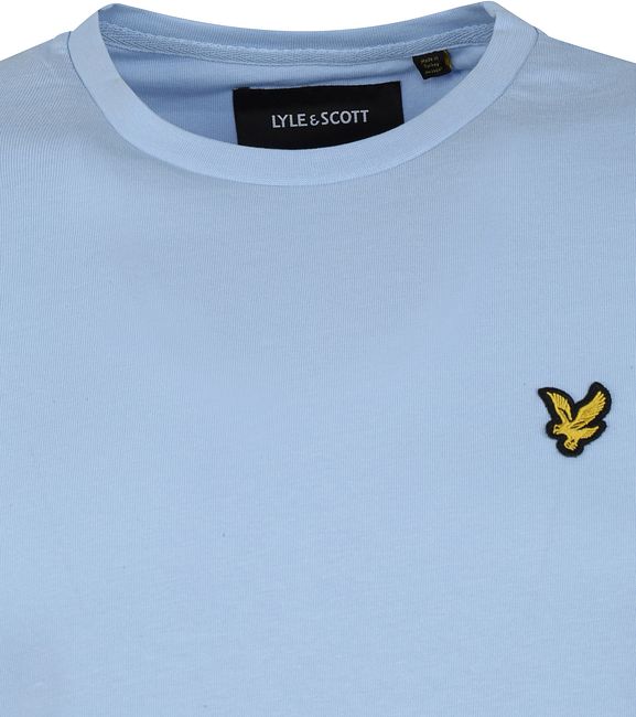 lyle and scott light blue shirt