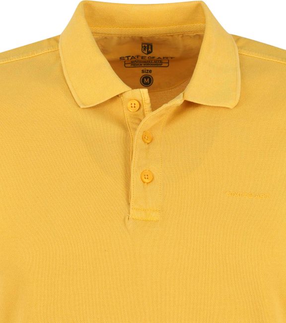 Stralend Precies Platteland State Of Art Pique Polo Shirt Yellow 46112538 order online | Suitable