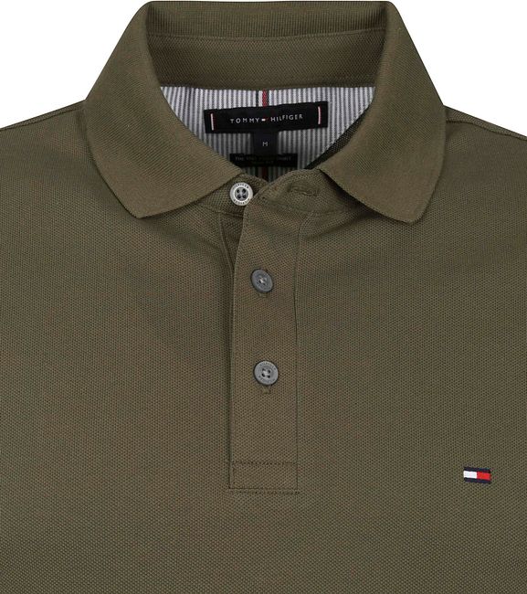 tommy hilfiger dark green shirt