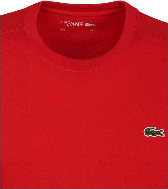 red lacoste t shirts