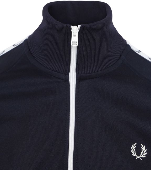 Fred Perry Taped Track Jacket Carbon Blue J4620-885 order online