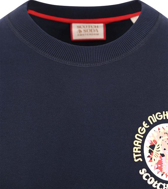 Scotch and soda logo on sale sweater