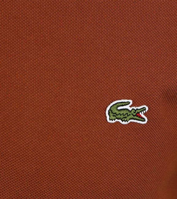 Brown lacoste outlet polo