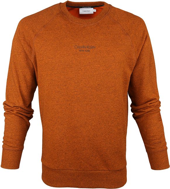 calvin klein sweater orange