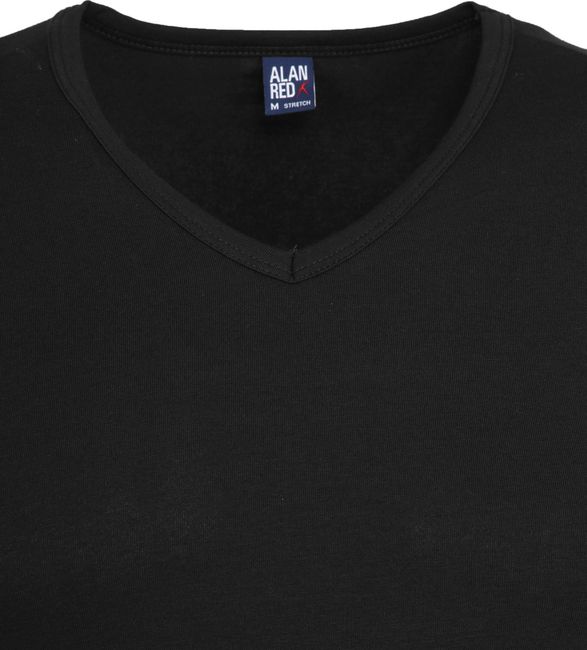 Beangstigend lichten praktijk Alan Red Oklahoma T-Shirt Stretch Black (2-Pack) 6681/2P/99 Oklahoma  T-shirt Black order online | Suitable