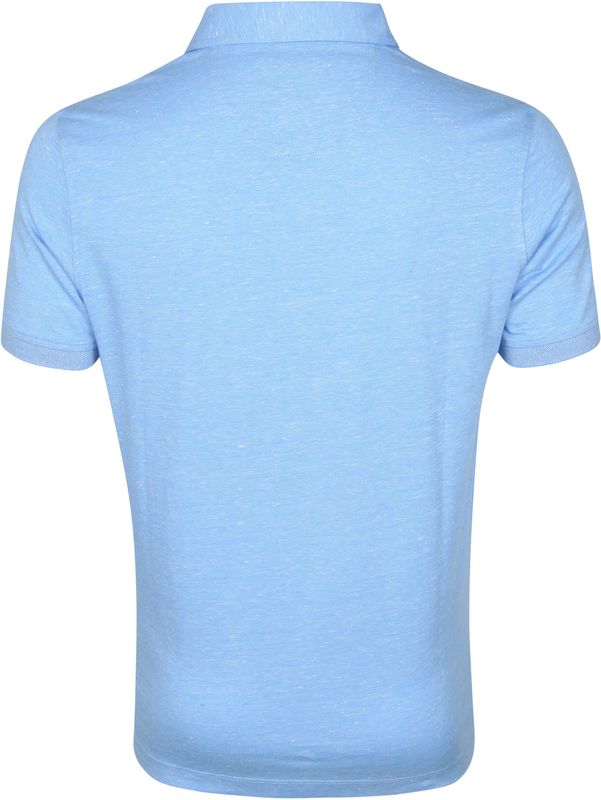 Suitable Prestige Melange Polo Shirt Blue