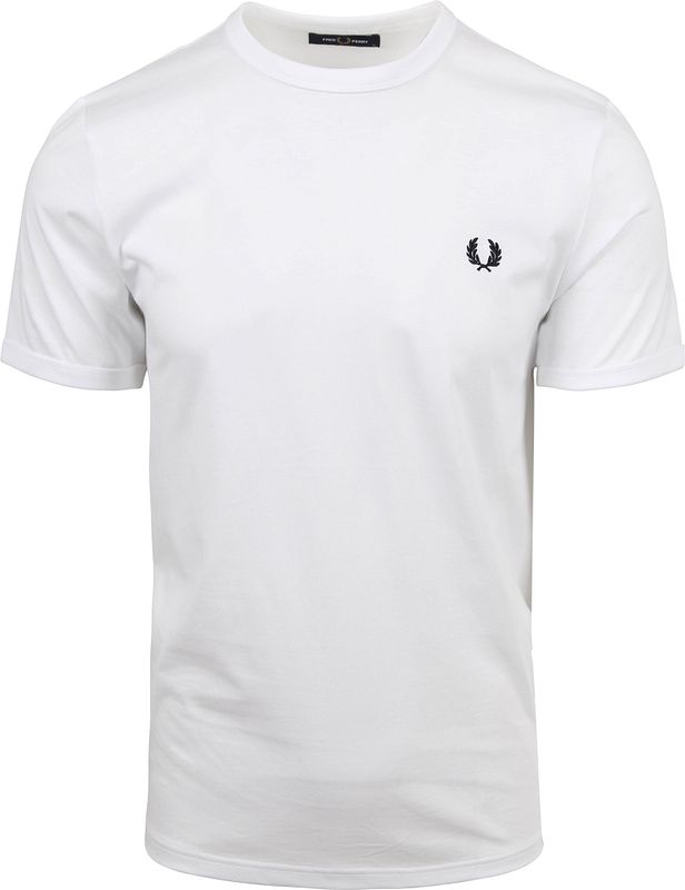 fred perry white t shirt