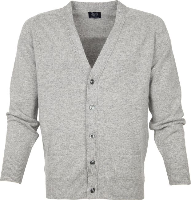pk Parel Conceit William Lockie Lamswol Vest Grijs 7093 Flannel online bestellen | Suitable