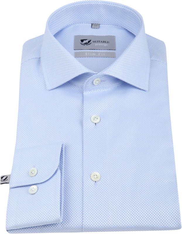 Suitable Overhemd Blauw 187-1