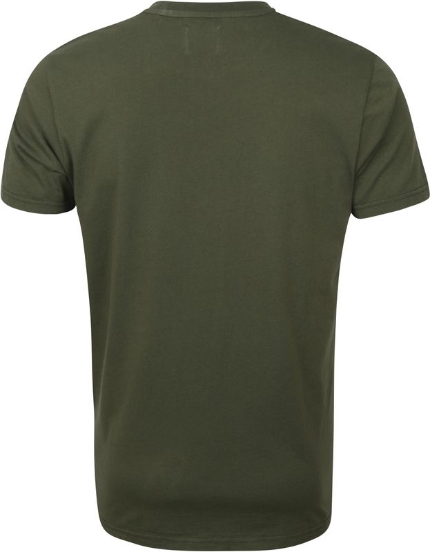 Colorful Standard T-shirt Donkergroen