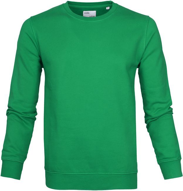 kelly green crew neck sweater