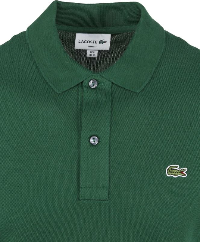 Lacoste Polo Shirt Pique Mid Green