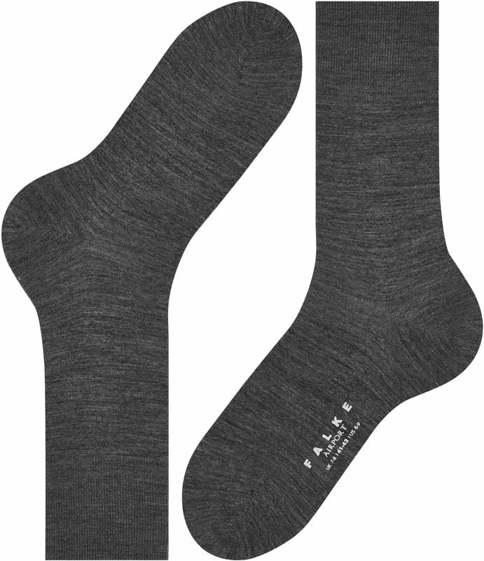 Falke Airport Socks Grey 3070