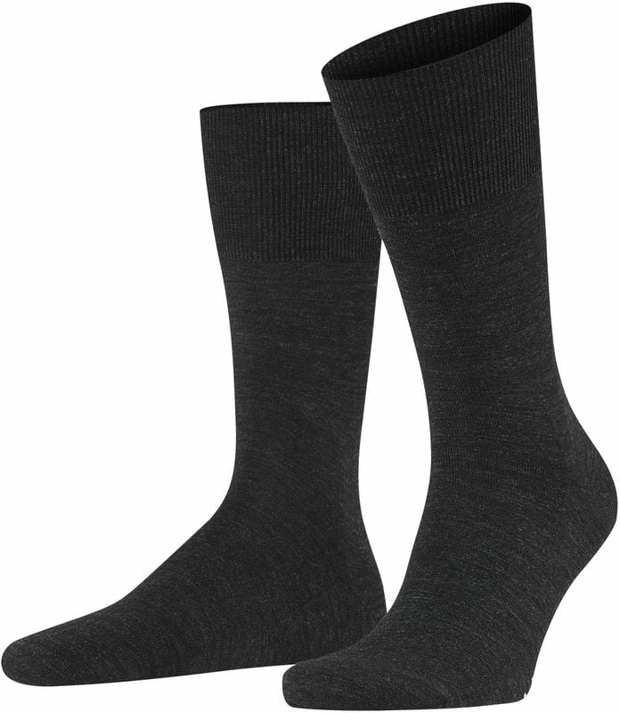 Falke Airport Sock Dark Grey 3080