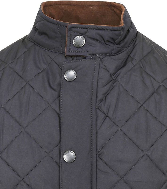 Navy barbour clearance gilet