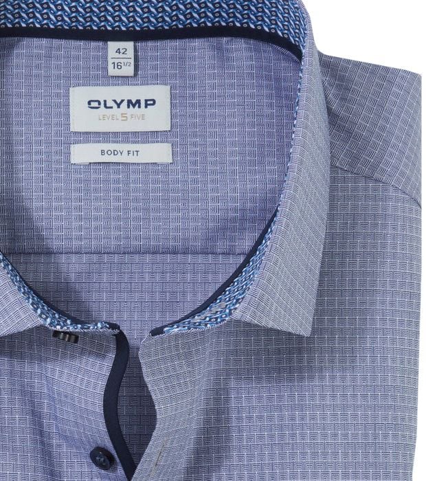 OLYMP Chemise Level 5 Impression Manches Extra Longues 21164