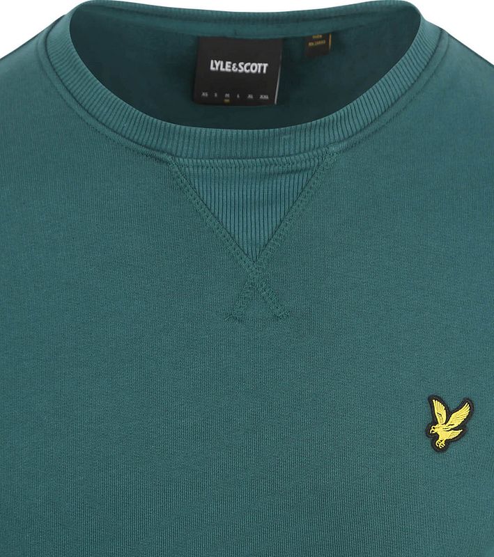 Lyle & Scott Sweater Donkergroen ML424VOG-W746 online bestellen | Suitable