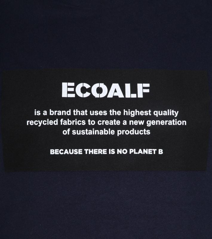 Ecoalf Natal T-Shirt Label Navy