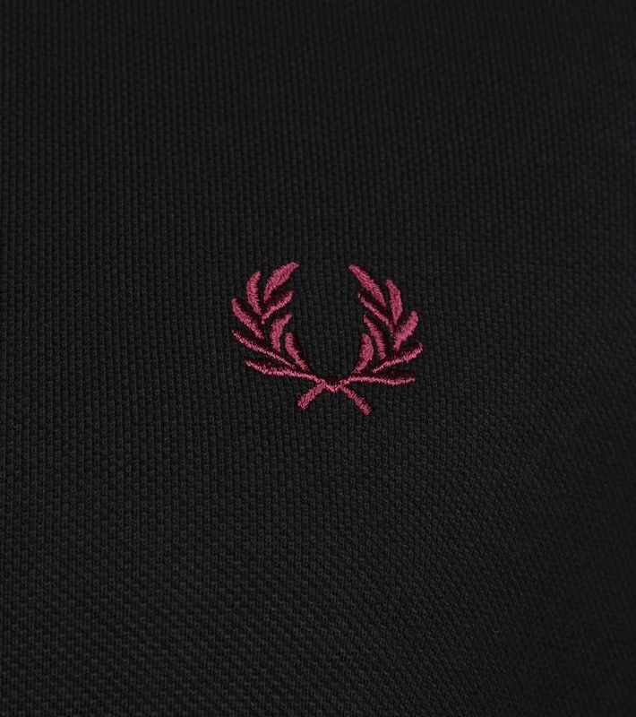 Fred Perry Polo Shirt M3600 Black Purple M3600-N04 order online | Suitable