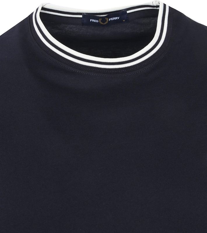 Fred perry tipped t clearance shirt