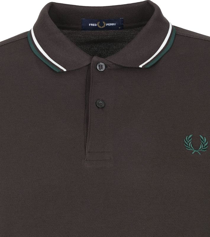 Fred Perry Polo Shirt M3600 Brown M3600-M86 order online | Suitable