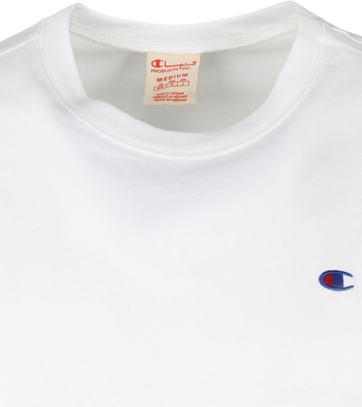 Champion Logo T shirt Champion Brand Logo T shirt White Short-Sleeve T shirt  for Men –