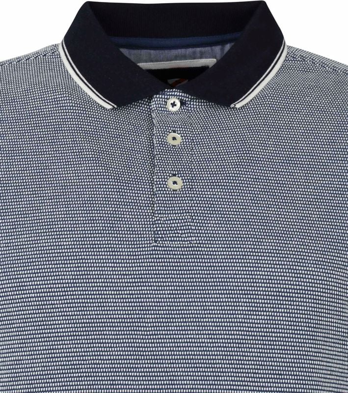 Suitable Oxford Polo Shirt Dark Blue