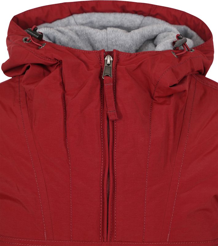 Napapijri rainforest outlet jacket red