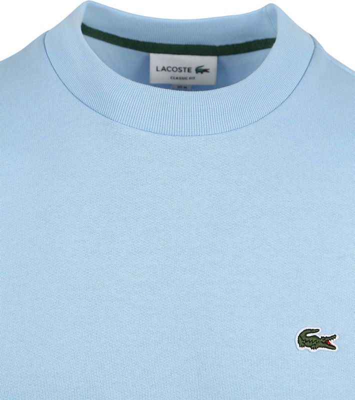 Lacoste crew neck sales sweatshirt