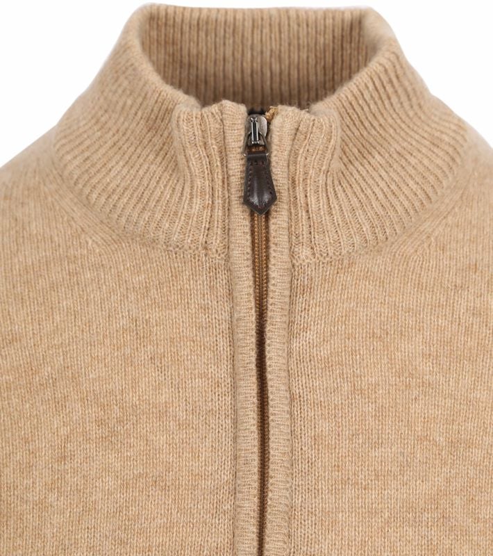 Suitable Half Zip Pullover Wool Beige LMBS-Z-23 kl 522 Natural Beige order  online