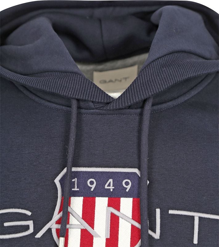 Gant sales navy hoodie