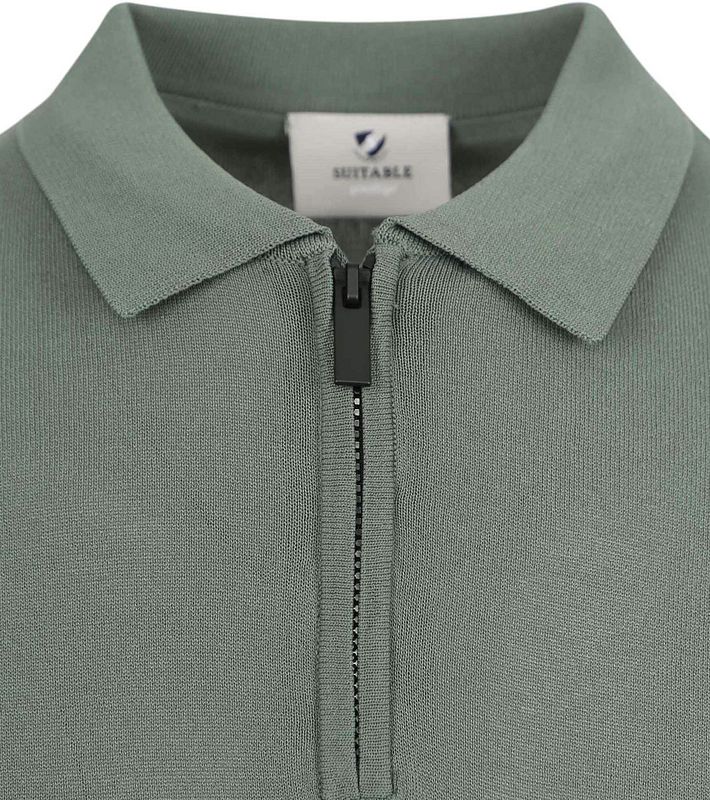 Suitable Cool Dry Knit Polo Shirt Green SPE24108DA31ST-942 order